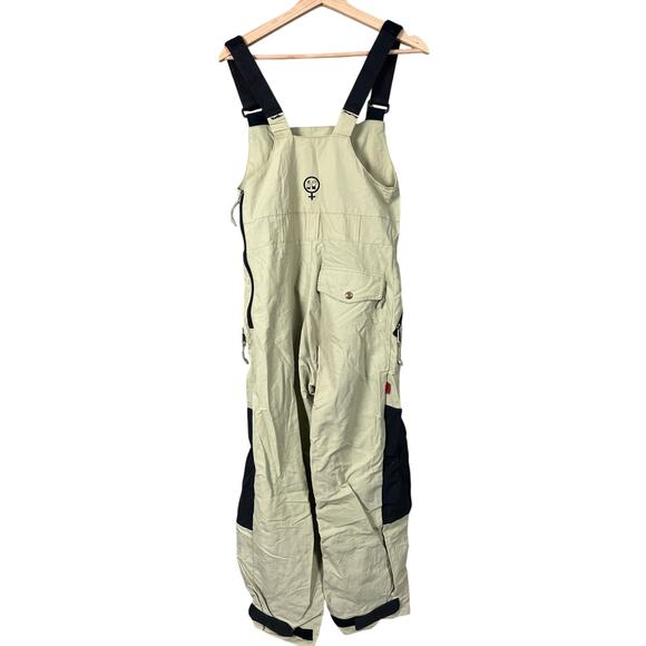 Bamboo Curtain USA Made Beast Bib Waterproof Ski Pants *Dimensions In Pic* - Picture 2 of 7